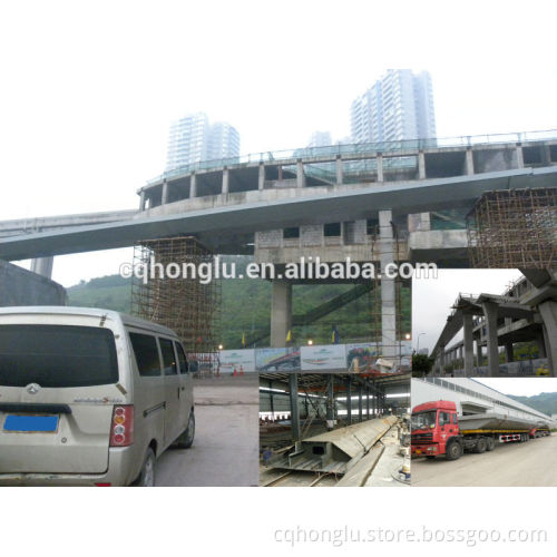 China supplier structure pedestrian bridge